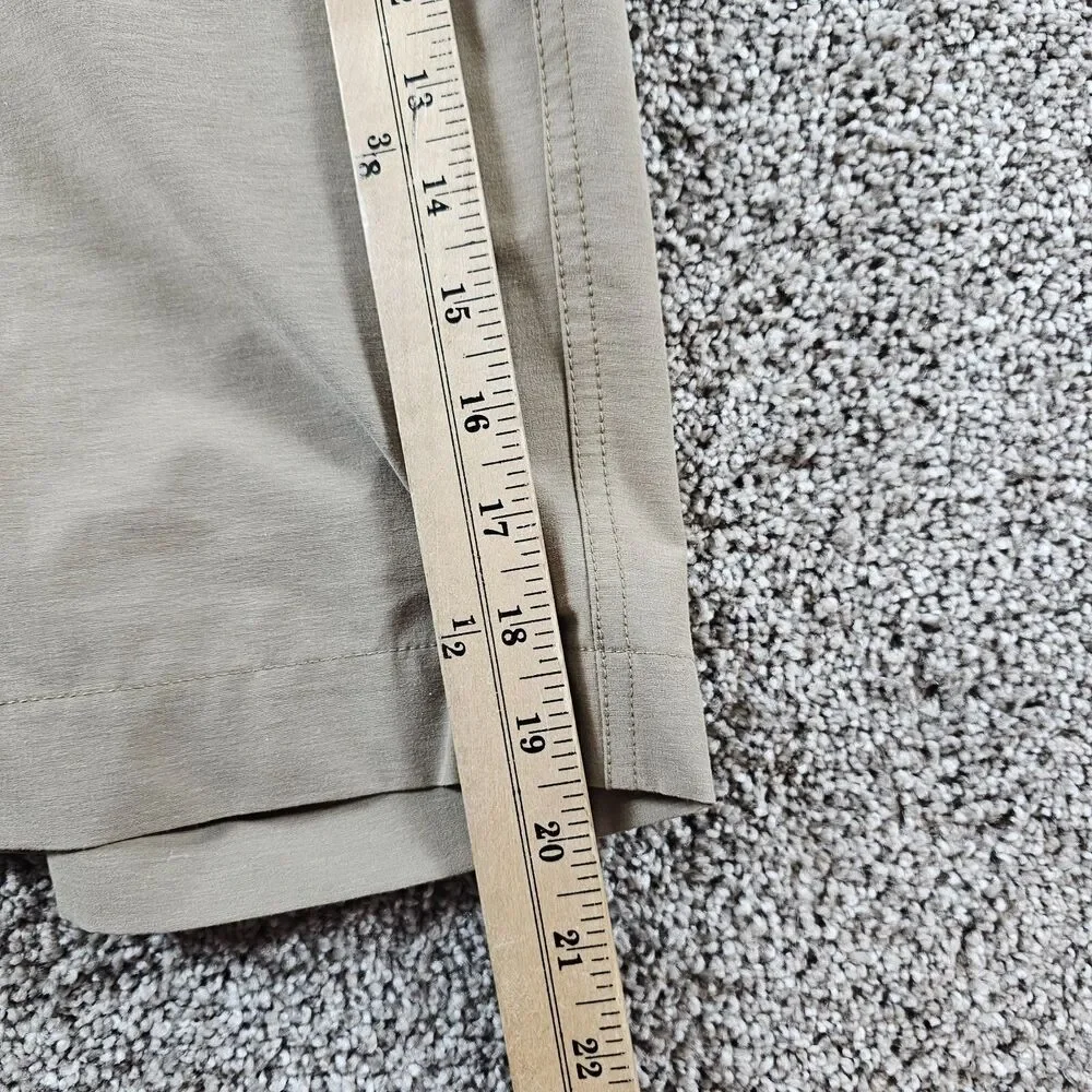 Faherty Shorts Mens 42 Khaki Stretch Performance All Day Chino Hiking Camping